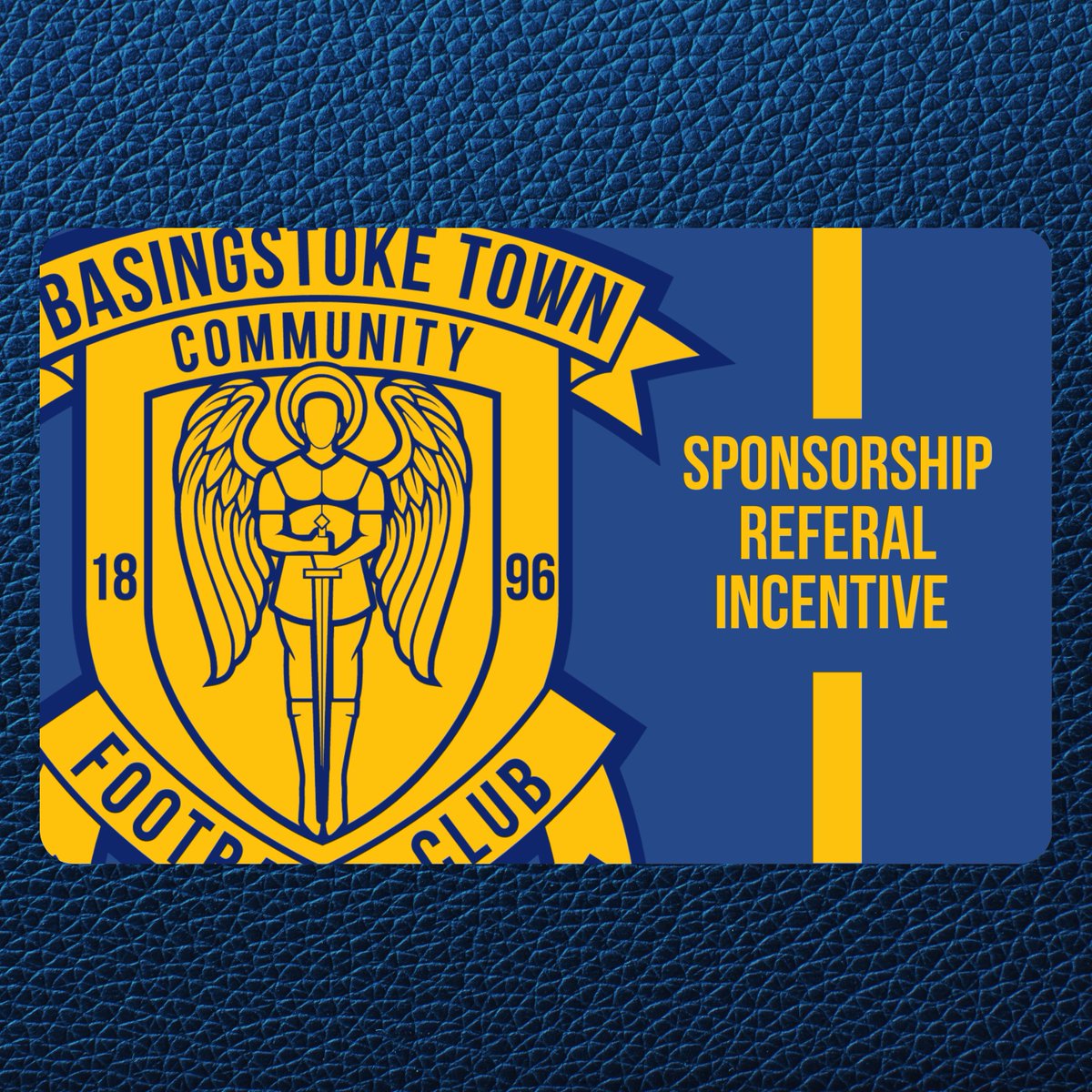👀 Fancy a free season ticket?!

🗣️ Refer a new sponsor to us and if they sign up for a perimeter board or bigger, we’ll give you a 2025/26 season ticket – on us.

🤝 Whether it’s your employer, a local business, or someone you know, your referral can help Basingstoke Town