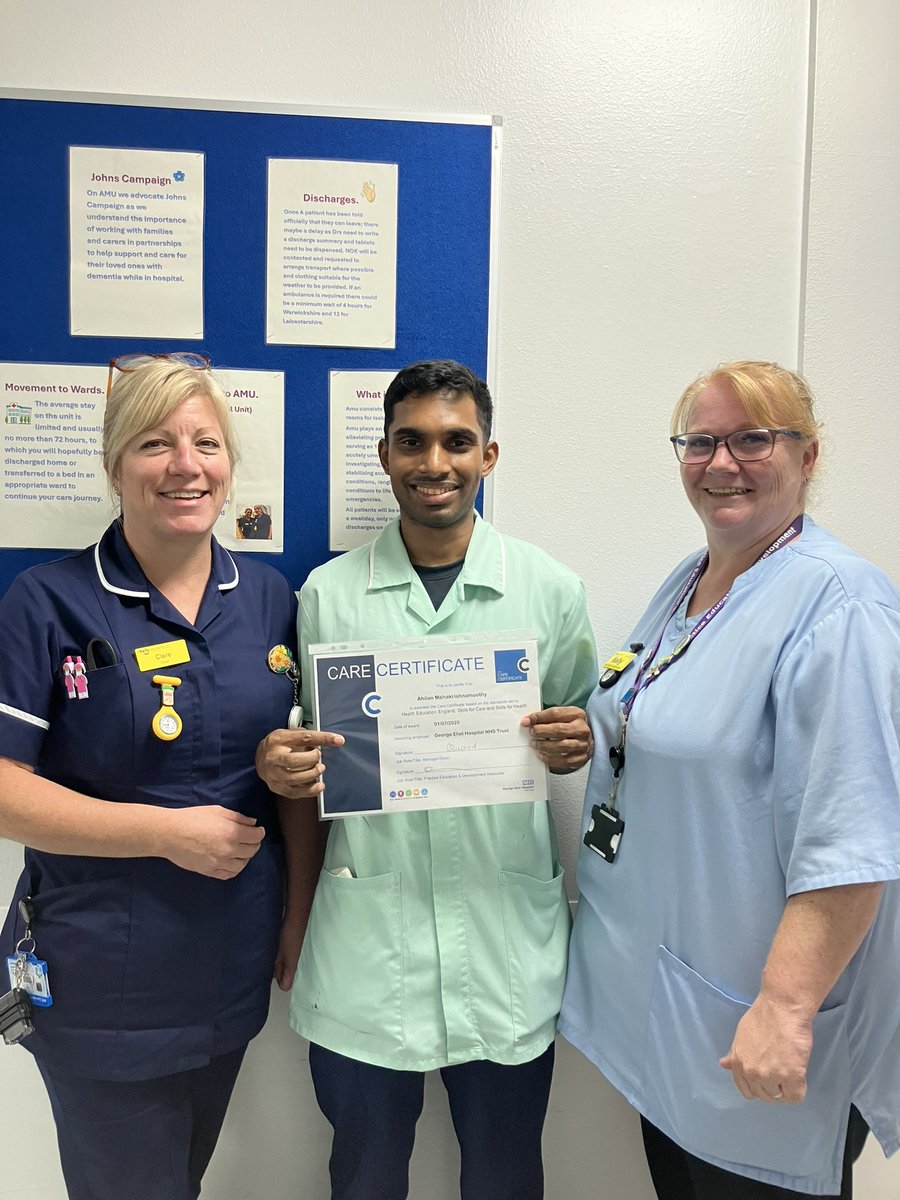 GEH-HCA (@geh_hca) on Twitter photo Congratulations to Ahilan on completion of the care
#WeAreHCSWs <a href="/nag2710/">Natalie G - RN π</a> <a href="/JeanetteHalborg/">Jeanette Halborg</a> <a href="/carolbrad1/">Carol Bradley</a> <a href="/McLovelace/">#HelloMyNameIs Lisa Mc</a> <a href="/AlisonBakewell/">Alison</a> <a href="/GEHNHSnews/">George Eliot Hospital NHS Trust</a> <a href="/NHSfox1/">Carolyn Fox OBE π</a> Congratulations to Ahilan on completion of the care
#WeAreHCSWs <a href="/nag2710/">Natalie G - RN π</a> <a href="/JeanetteHalborg/">Jeanette Halborg</a> <a href="/carolbrad1/">Carol Bradley</a> <a href="/McLovelace/">#HelloMyNameIs Lisa Mc</a> <a href="/AlisonBakewell/">Alison</a> <a href="/GEHNHSnews/">George Eliot Hospital NHS Trust</a> <a href="/NHSfox1/">Carolyn Fox OBE π</a>