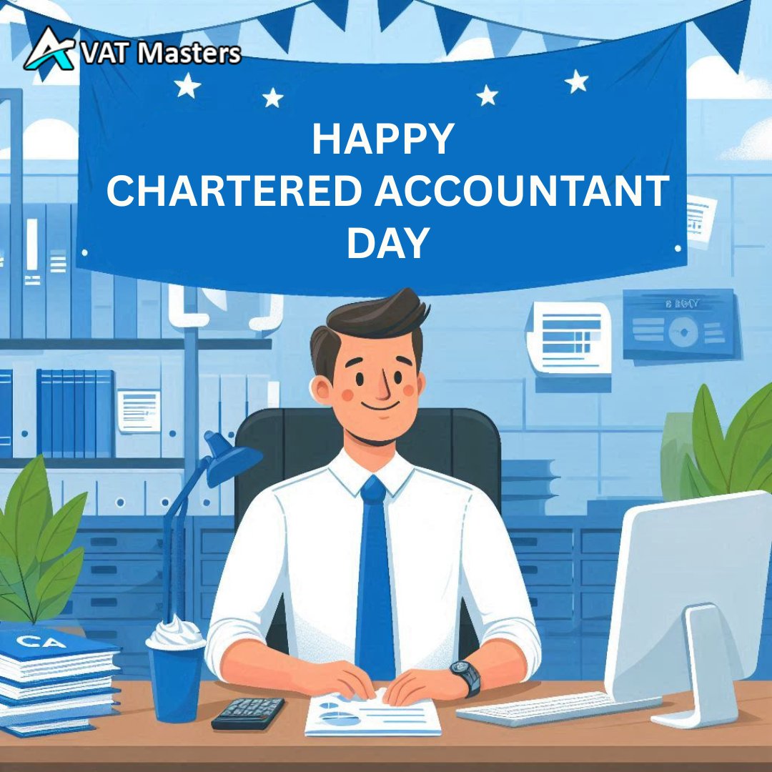 VAT_Masters's tweet image. 🎉 Happy Chartered Accountant Day! 🎉
At VAT Masters, we salute the professionals who balance more than just books! 📊

📞 Get in touch today!
🔗 vatmasters.com

#CharteredAccountantDay #VATMasters #CARecognition #AccountingExperts
#HappyCADay #TaxExpertsUAE