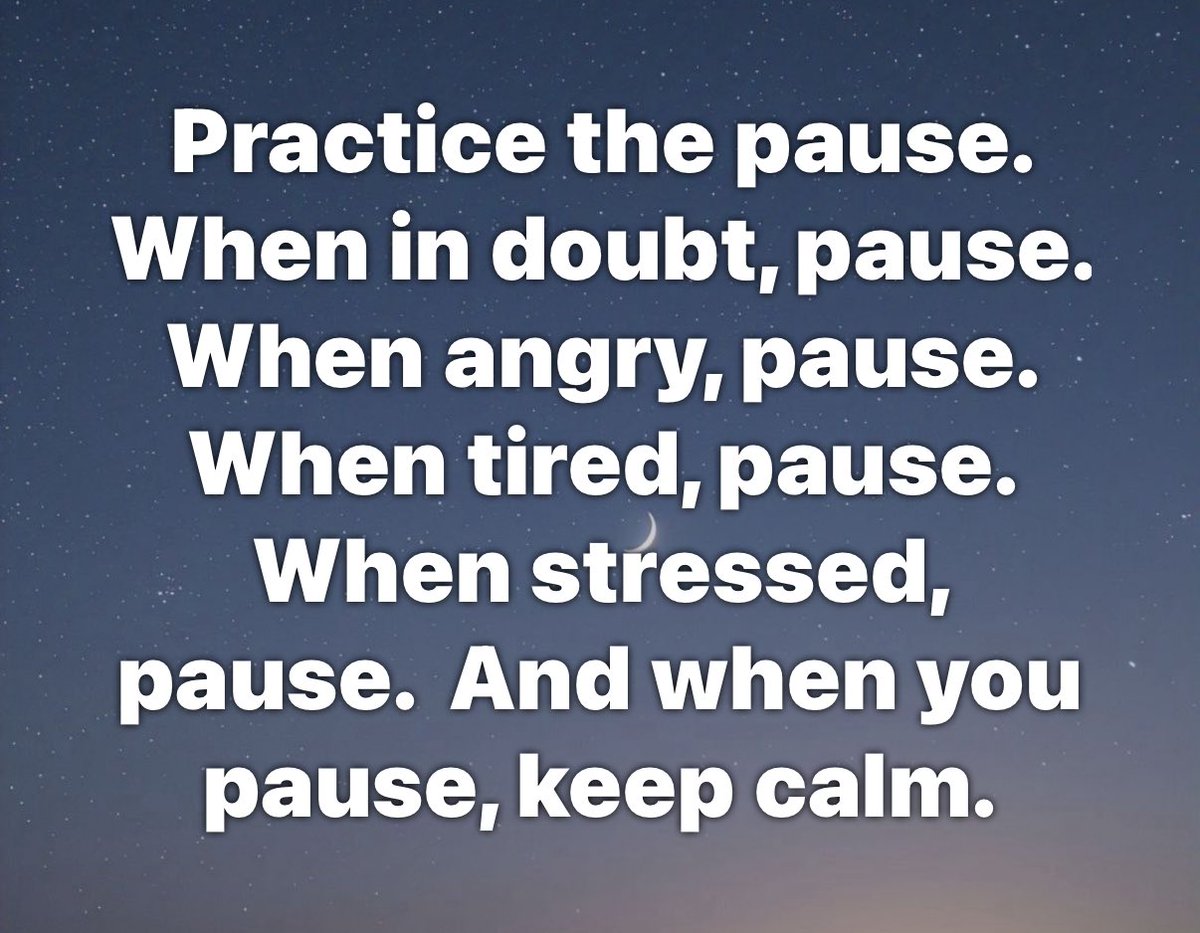 Remember this...
we can't control what happens, but we can control how we respond.
