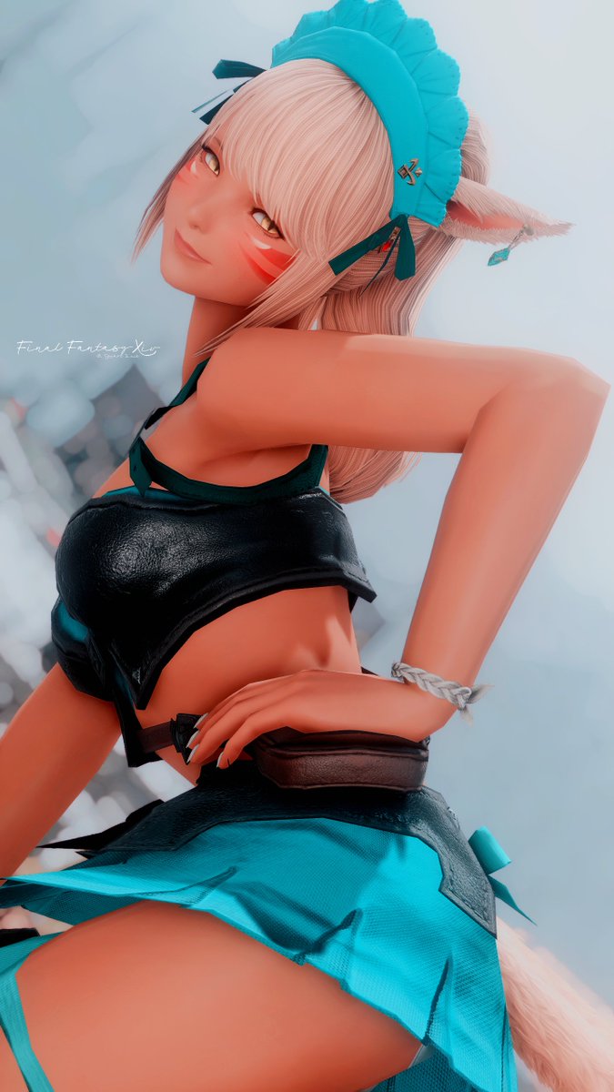 makoojou14's tweet image. 褐色ミコッテさん😈

#FF14  #ミコッテ