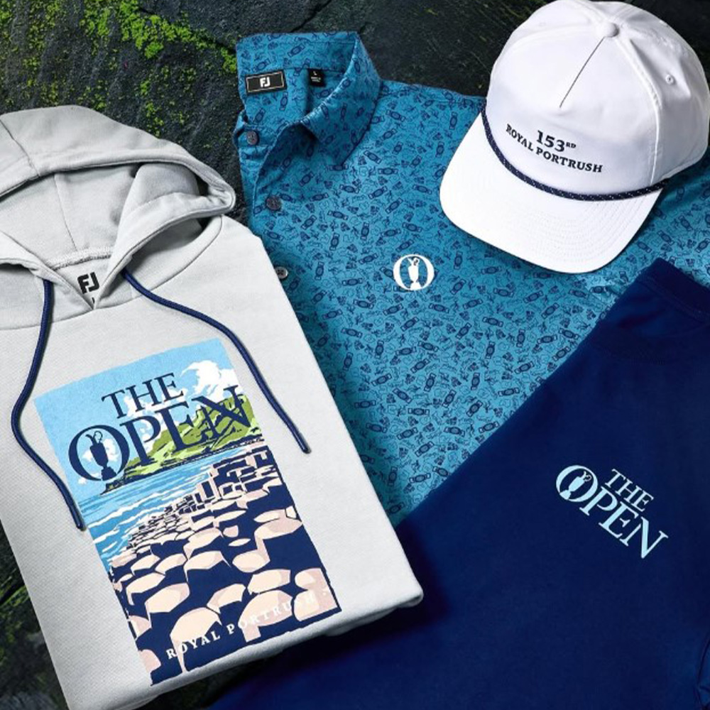 LIVE NOW • Limited Edition FootJoy x The Open Championship Collection. Available online with Next Day Delivery and Pay in 3 Options. Link in our bio 🏆⛳️