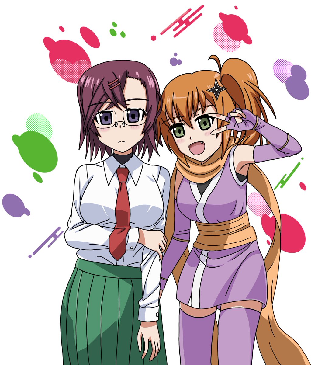 GuPfanprojekt's tweet image. #ガルパン #にんころ  #フェイズエリカ #リトルアーミー
松尾佳代, 高橋夏海
gup x ninkoro