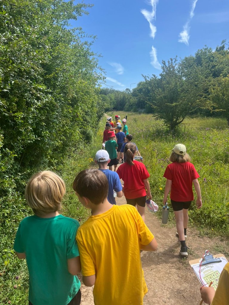 A hot, exhausting, but enjoyable and interesting trip to Monkton Nature Reserve.