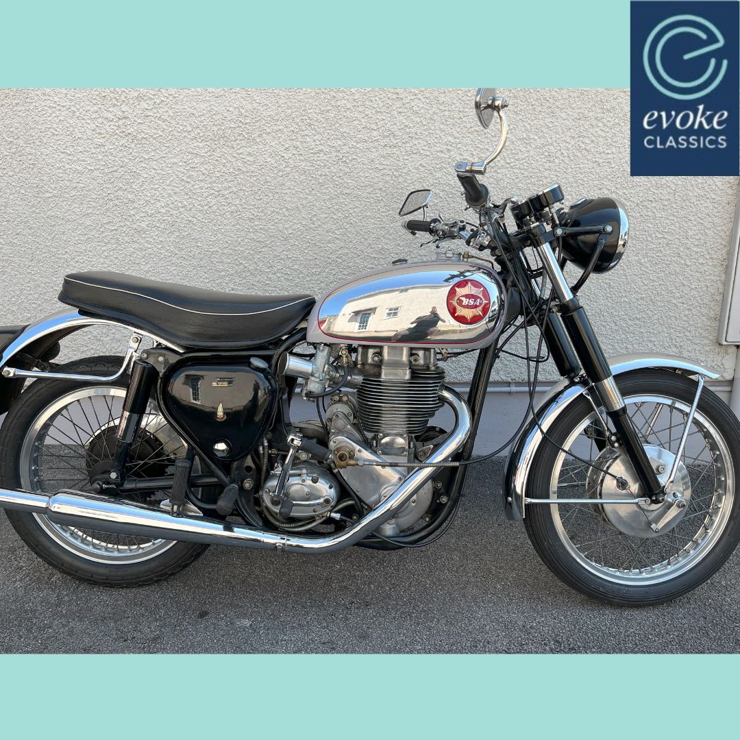 EvokeClassics's tweet photo. LIVE AT AUCTION
1960 BSA DB34 Gold Star
https://t.co/JngxzPEIDh
Useable mods making it much more rideable
New bars
New internals on the gearbox
Comes with all the original parts
With our vendor’s father since 2011
#BSAGoldstar #BSADB34 ClassicBSA https://t.co/NJb2qY5enN
