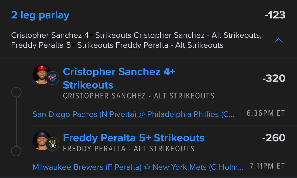 Today’s Ks powered by jaXon Ai 🍀 

Follow for daily picks 🔥