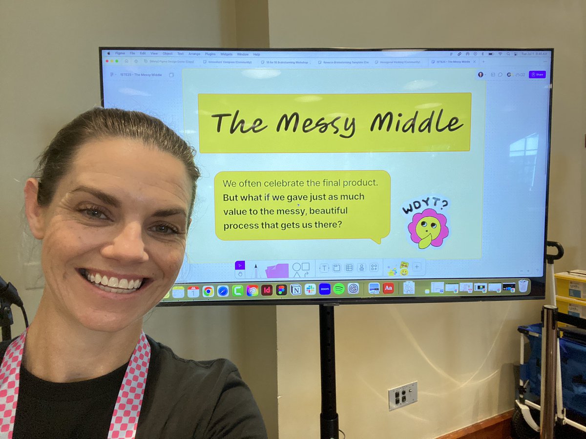 Misty Kluesner (@mistykluesner) on Twitter photo Starting in 10 minutes!!!! Join me for a quick-bite session on the #MessyMiddle at the House of Possibilities playground at #ISTELive 🚀
Bonus - you can stay for <a href="/manuelherrera33/">Manuel S. Herrera</a> ‘s session “Learning Can Be Sketchy” right afterwards!
#FigmaEdu #ASCDAnnual Starting in 10 minutes!!!! Join me for a quick-bite session on the #MessyMiddle at the House of Possibilities playground at #ISTELive 🚀
Bonus - you can stay for <a href="/manuelherrera33/">Manuel S. Herrera</a> ‘s session “Learning Can Be Sketchy” right afterwards!
#FigmaEdu #ASCDAnnual