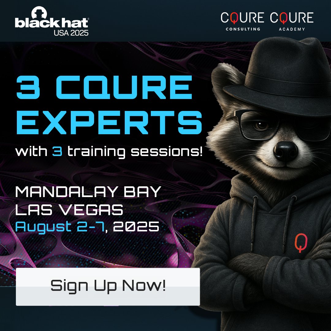 CQURE Academy (@cqureacademy) on Twitter photo <a href="/BlackHatEvents/">Black Hat</a> USA is only a month away! 🎩
Our dream team of <a href="/PaulaCqure/">Paula Januszkiewicz</a>, <a href="/Amr_Thabet/">Amr Thabet</a> and Marcin Krawczyk will be on site with 3 different training sessions!
Grab your seat before it's too late👉 blackhat.com/us-25/training…
#BHusa2025 #BlackHat #BlackHatUSA <a href="/BlackHatEvents/">Black Hat</a> USA is only a month away! 🎩
Our dream team of <a href="/PaulaCqure/">Paula Januszkiewicz</a>, <a href="/Amr_Thabet/">Amr Thabet</a> and Marcin Krawczyk will be on site with 3 different training sessions!
Grab your seat before it's too late👉 blackhat.com/us-25/training…
#BHusa2025 #BlackHat #BlackHatUSA