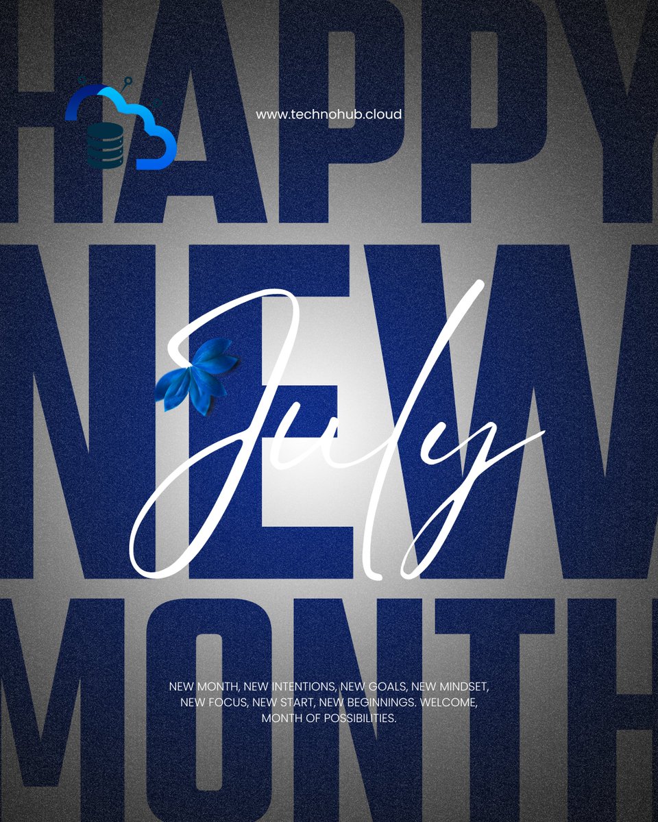 CloudTechnoHub's tweet image. Hello July! 

New month. New mindset. New momentum.
At TechnoHub, we’re building smarter solutions in the cloud — and this month, we go harder. 

Let’s create, scale, and grow together.
🔗 technohub.cloud
.
.
#HappyNewMonth #JulyGoals #TechnoHub #CloudSolutions