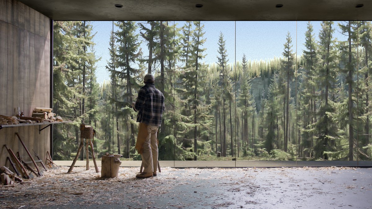 The interplay of creation and destruction, solitude and connection are all explored in artist David Claerbout’s latest work, 'The Woodcarver and the Forest' - explore the exhibition's accompanying book 'Birdsong' tinyurl.com/4f5rasbd
#art #artist