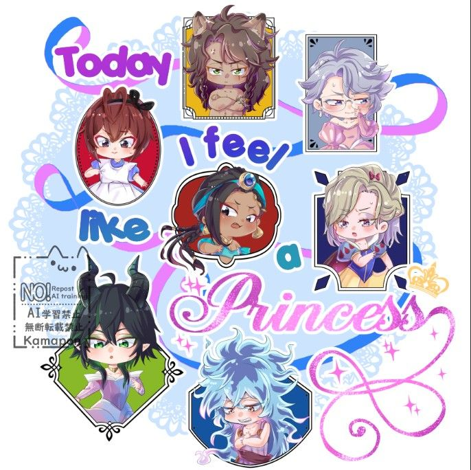 Do you feel like a princess today? (umm should I print this into a Totebag?) 

#twstファンアート #ツイステファンアート #twst
