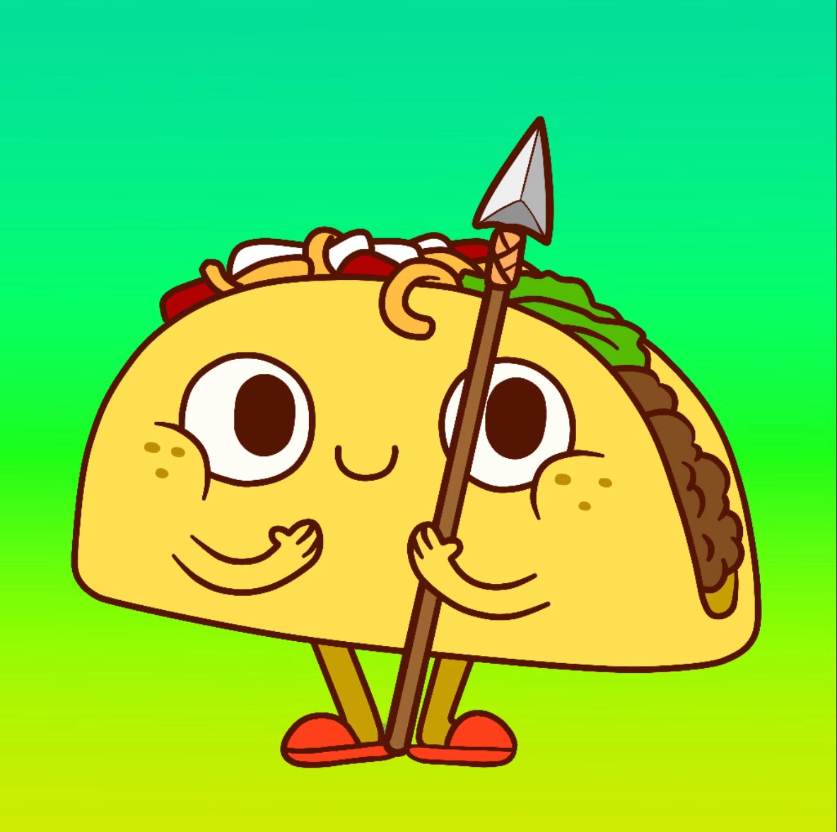 godphanter's tweet image. GM it’s #TacoTuesday and it’s a great one at that @TheTacoTribe rumbles and @cakenygard reopening the bakery to deliver little guy goodness to his collectors for FREE….