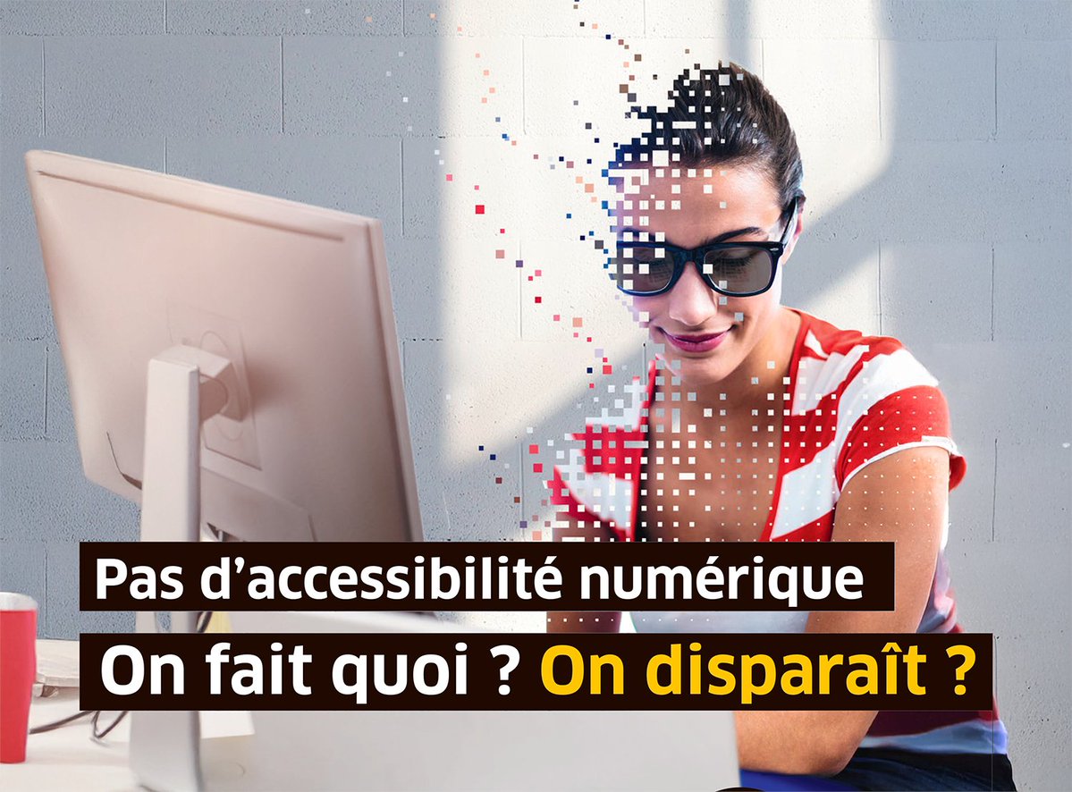 ✍️ Signez notre pétition pour une accessibilité numérique réelle ➡️shorturl.at/TdmWC

📢 Le 28 juin, la directive sur l’accessibilité est entrée en vigueur. Mais en France, seuls 3,4% des sites sont accessibles. Une gifle pour 12 millions de personnes exclues du numérique !
