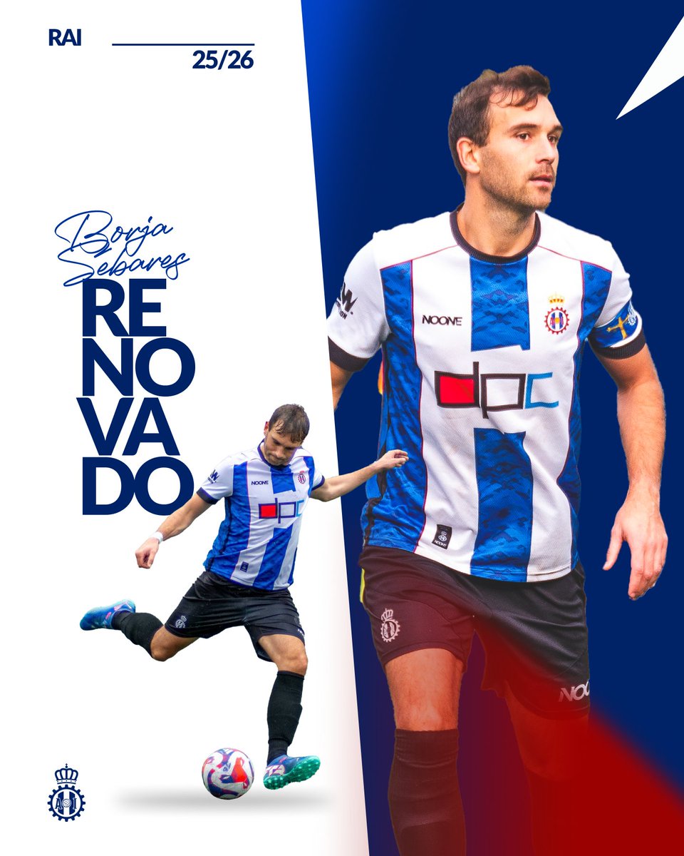 💥 𝗥𝗲𝗻𝗼𝘃𝗮𝗱𝗼 | Borja Sebares continuará una temporada más defendiendo la camiseta del Real Avilés Industrial B.