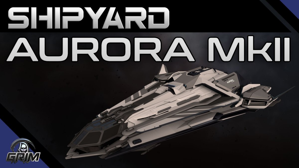 starjumporg's tweet image. Starjump Shipyard is going live right now! Let&apos;s discuss the ships that could use a MkII version... starting with the Aurora! See you all there! Head on over to twitch.tv/starjump_grim
