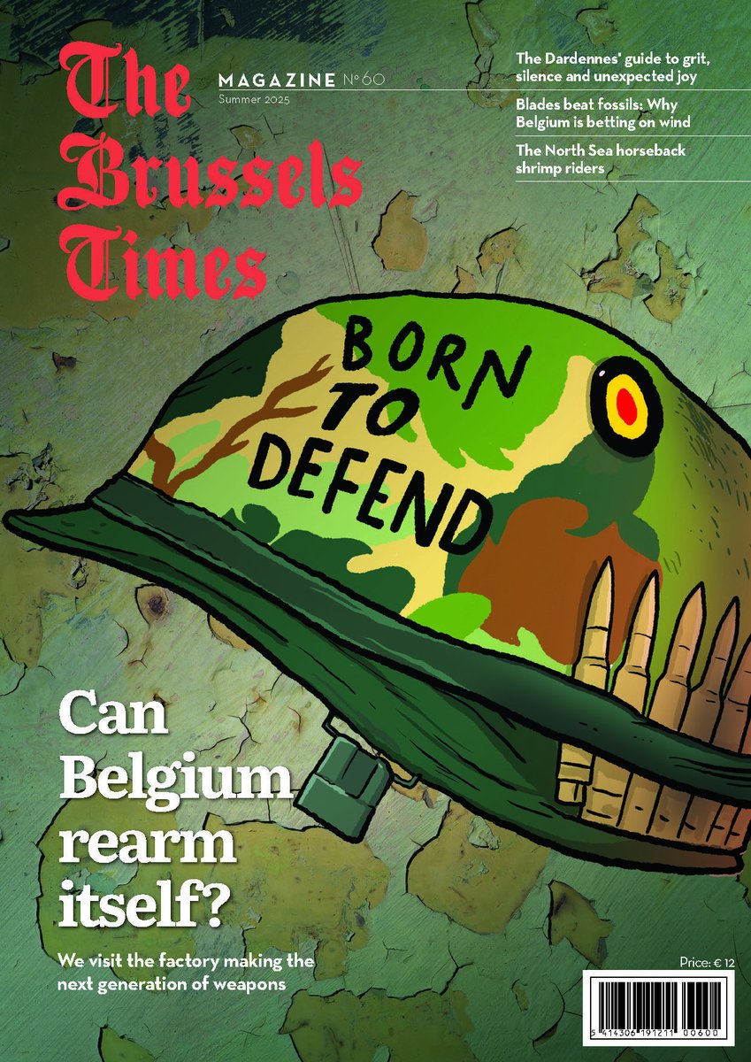 The latest issue of The Brussels Times Magazine is out. Follow the link and subscribe now to a special offer and enjoy the magazine and all online content: brusselstimes.com/join

The European Union may be a peace project, but it is now - reluctantly – rearming, with guns made