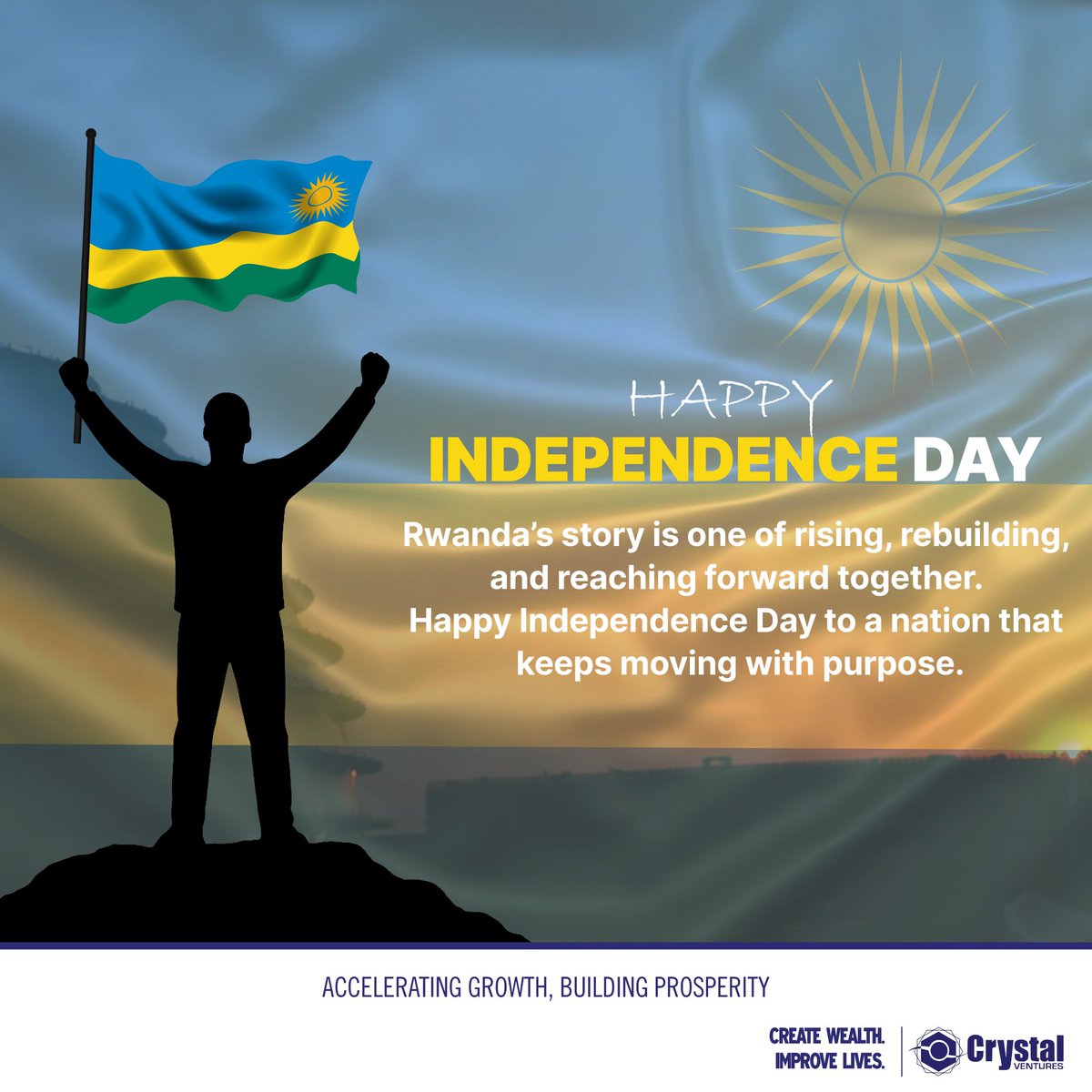 Celebrating the spirit of a nation shaped by resilience and driven by vision. May this day remind us of the strength in unity and the promise of what lies ahead.

Happy Independence Day, Rwanda! 

#IndependenceDay2025 #CVLRwanda #RWOX