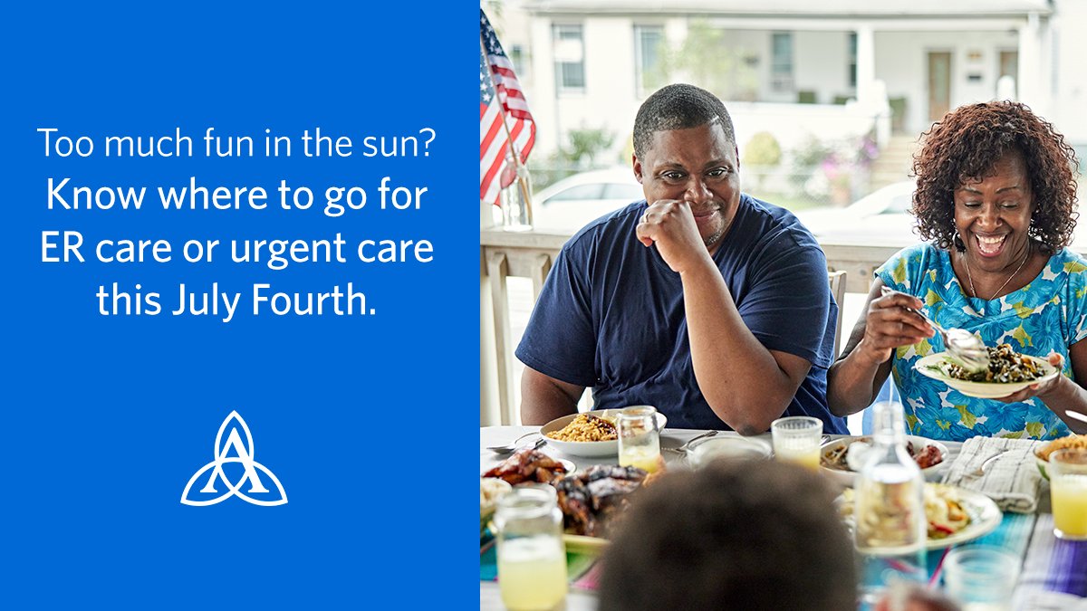 🇺🇸 Firecrackers, barbecue and fun…but also unexpected injuries? Know exactly when to head to the ER vs. urgent care this Fourth of July. Read before the festivities begin: ascn.io/60154ey77