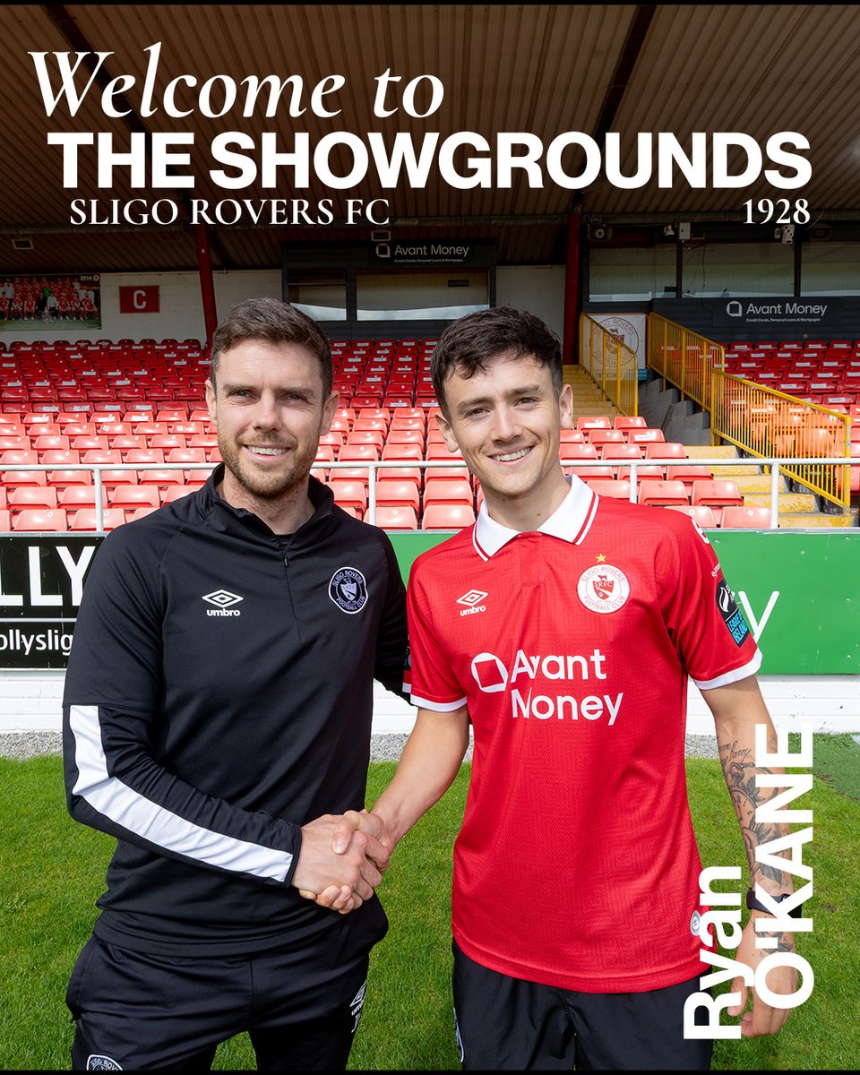 Sligo Rovers (@sligorovers) on Twitter photo Rovers are delighted to announce the signing of winger Ryan O'Kane on loan from <a href="/shelsfc/">Shelbourne FC 🏆</a> until the end of the season 🔴⚪️
Welcome to Rovers, Ryan 🤝
Full article ⬇️
sligorovers.com/rovers-agree-d…
#Bitored | #Since1928 Rovers are delighted to announce the signing of winger Ryan O'Kane on loan from <a href="/shelsfc/">Shelbourne FC 🏆</a> until the end of the season 🔴⚪️
Welcome to Rovers, Ryan 🤝
Full article ⬇️
sligorovers.com/rovers-agree-d…
#Bitored | #Since1928