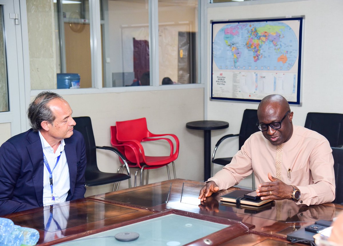 The Executive Director KNCV Nigeria, Dr Bethrand Odume along with members of the management team, welcomed the Delft Imaging Team from Netherlands led by the CEO Guido Geerts with the Delft in country Partner Mcpage LTD during a courtesy visit.

#KNCVNigeria #Delft #Partnerships