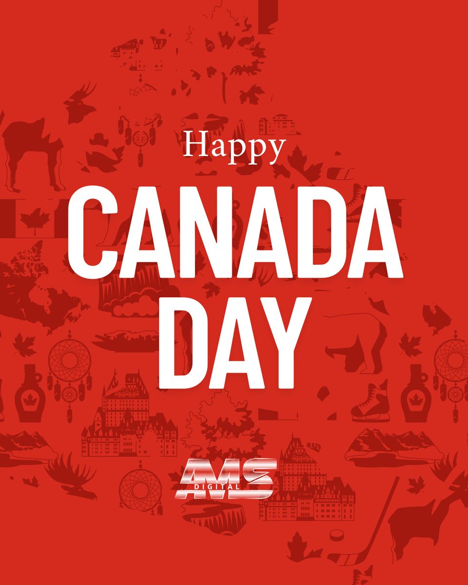 amsdigital_ca's tweet image. Happy Canada Day🇨🇦