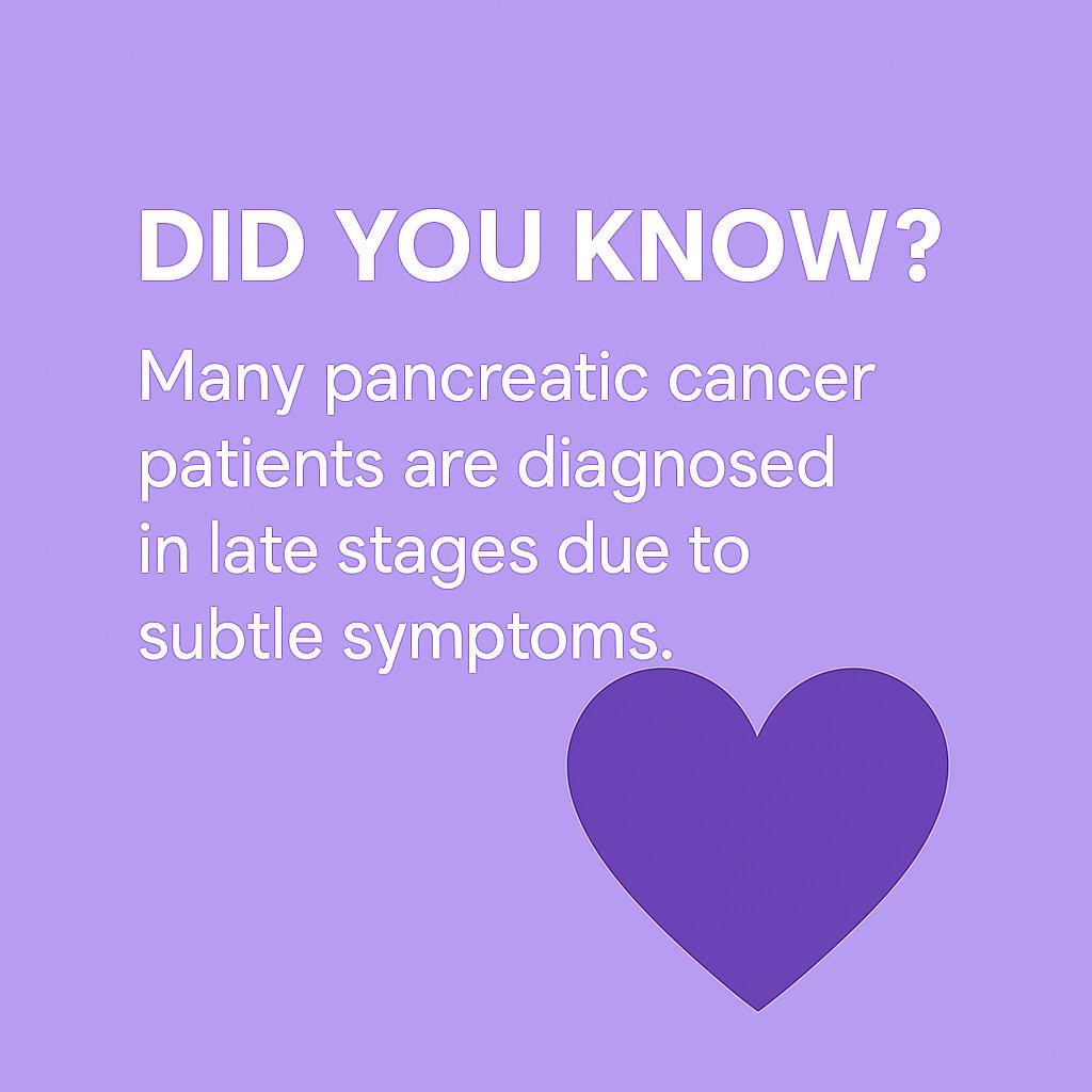 Pancreatic cancer often goes undetected until it's too late. Early awareness can save lives. 💜

Learn more here: kostenfoundation.com/about-pancreat…