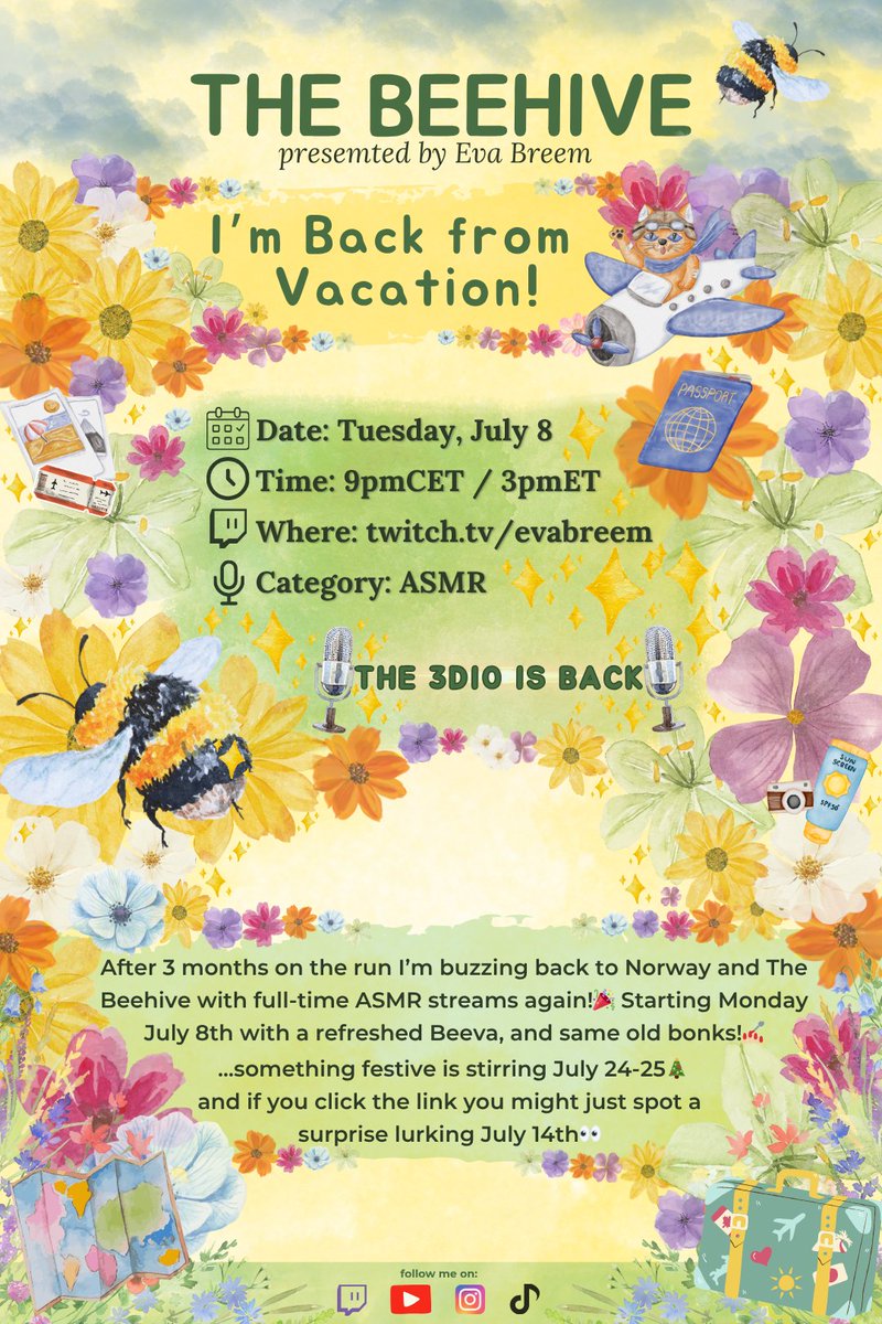 Super excited for my first stream back home! Only 1 week left🥹💕 tinyurl.com/secretjuly14