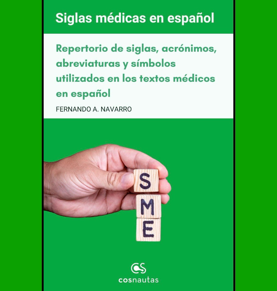 navarrotradmed's tweet image. New version 2.32 of 'Spanish Medical Acronyms' (July 2025)
42,823 entries and over 133,000 meanings
cosnautas.com/en/catalogo/di…
Get free open access on @cosnautas!