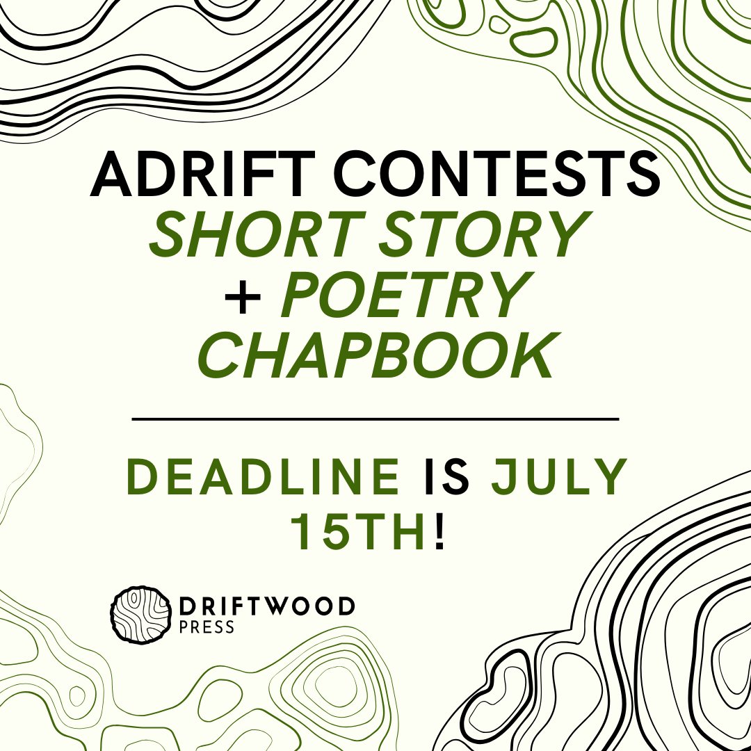 You have until July 15th to submit to our writing contests! Use the link in our bio for details. #writingcontest #deadlinesoon