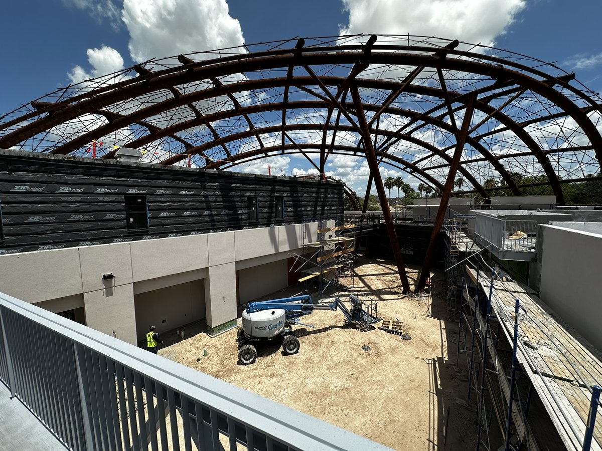 SpawGlass (@spawglass1953) on Twitter photo Our #SGSouthTexas team has reached a major milestone at the <a href="/CityofMcAllen/">City of McAllen, TX</a> Quinta Mazatlan Center for Urban Ecology: all three steel superstructures are now 100% complete!
#SGBuildsCommunities #LiveTeamwork #ZeroToday #QuintaMazatlan #RGV #BuildingTexas
<a href="/OverlandPartner/">Overland Partners</a> Our #SGSouthTexas team has reached a major milestone at the <a href="/CityofMcAllen/">City of McAllen, TX</a> Quinta Mazatlan Center for Urban Ecology: all three steel superstructures are now 100% complete!
#SGBuildsCommunities #LiveTeamwork #ZeroToday #QuintaMazatlan #RGV #BuildingTexas
<a href="/OverlandPartner/">Overland Partners</a>