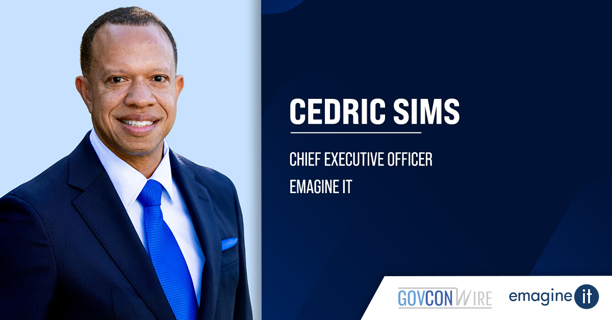 GovCon_Wire (@govconwire) on Twitter photo Bethesda, Maryland-based <a href="/emagineit/">Emagine IT</a>, Inc. has appointed Cedric Sims, a more than 25-year public sector leader, as CEO
Read more about Sims here: govconwire.com/article/cedric…
__
#EmagineIT #ExecutiveMoves Bethesda, Maryland-based <a href="/emagineit/">Emagine IT</a>, Inc. has appointed Cedric Sims, a more than 25-year public sector leader, as CEO
Read more about Sims here: govconwire.com/article/cedric…
__
#EmagineIT #ExecutiveMoves