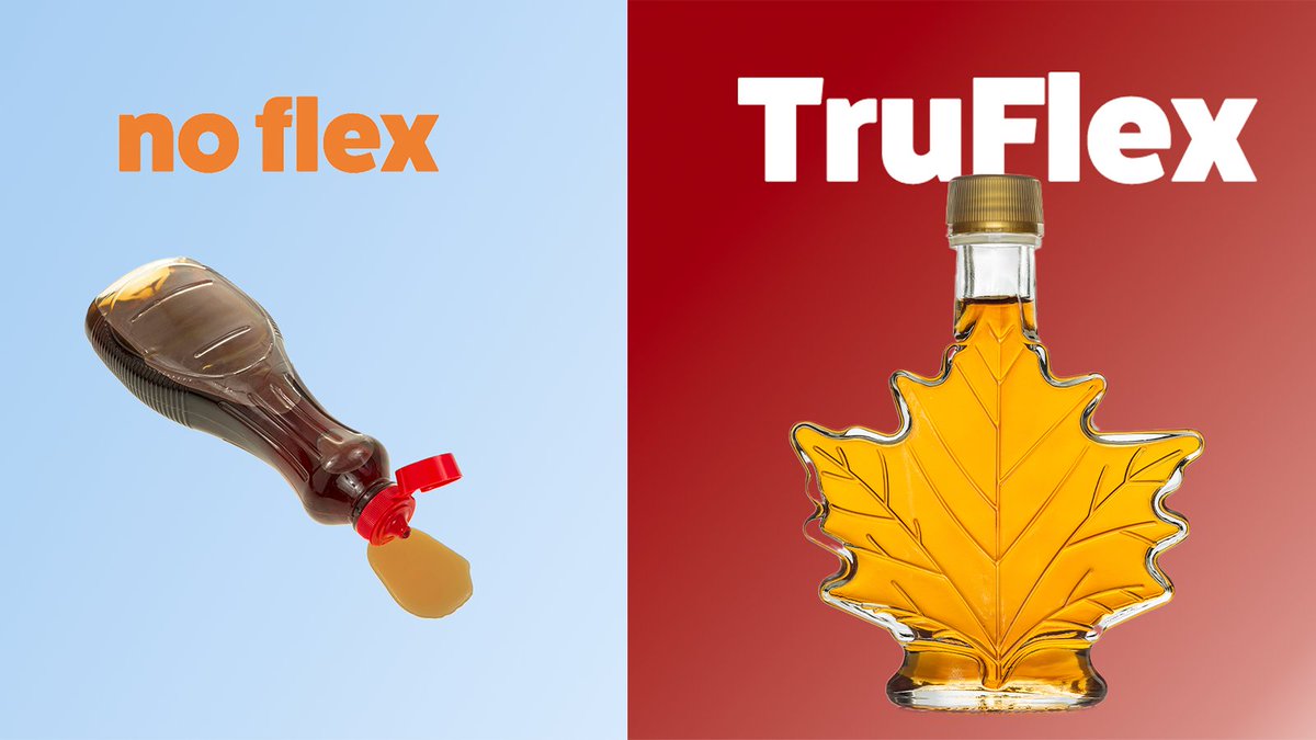 Real Canadian maple syrup? Yeah, no, for sure – that's a #TruFlex 🍁

Happy #CanadaDay! 

GrowTruFlex.ca