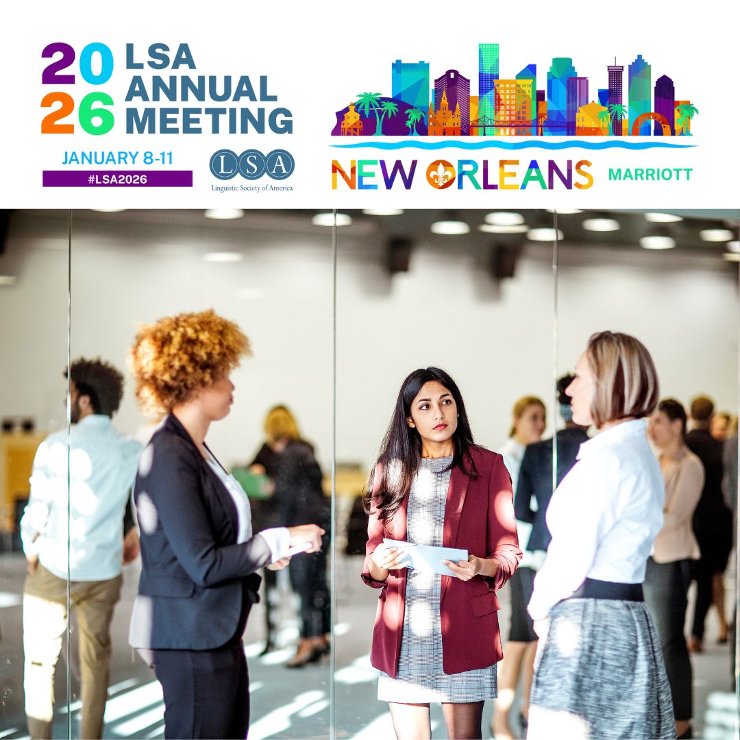 Call for 5ML &amp; LEXING Submissions – Due July 15!

Five-Minute Linguist: Submit your 300-word pitch &amp; show off your skills!

LEXING (Linguists in Industry, Non-Profits, Gov): Submit your abstract today to be part of this growing professional community. buff.ly/bdoCRnj