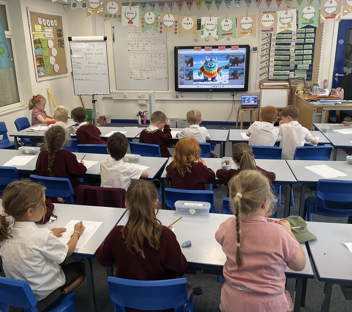 We used Adobe Firefly to create our own image of a monster and then independently wrote a description for it. We also gave our monster a name- don’t worry Mr Lawson! #pdaenglish