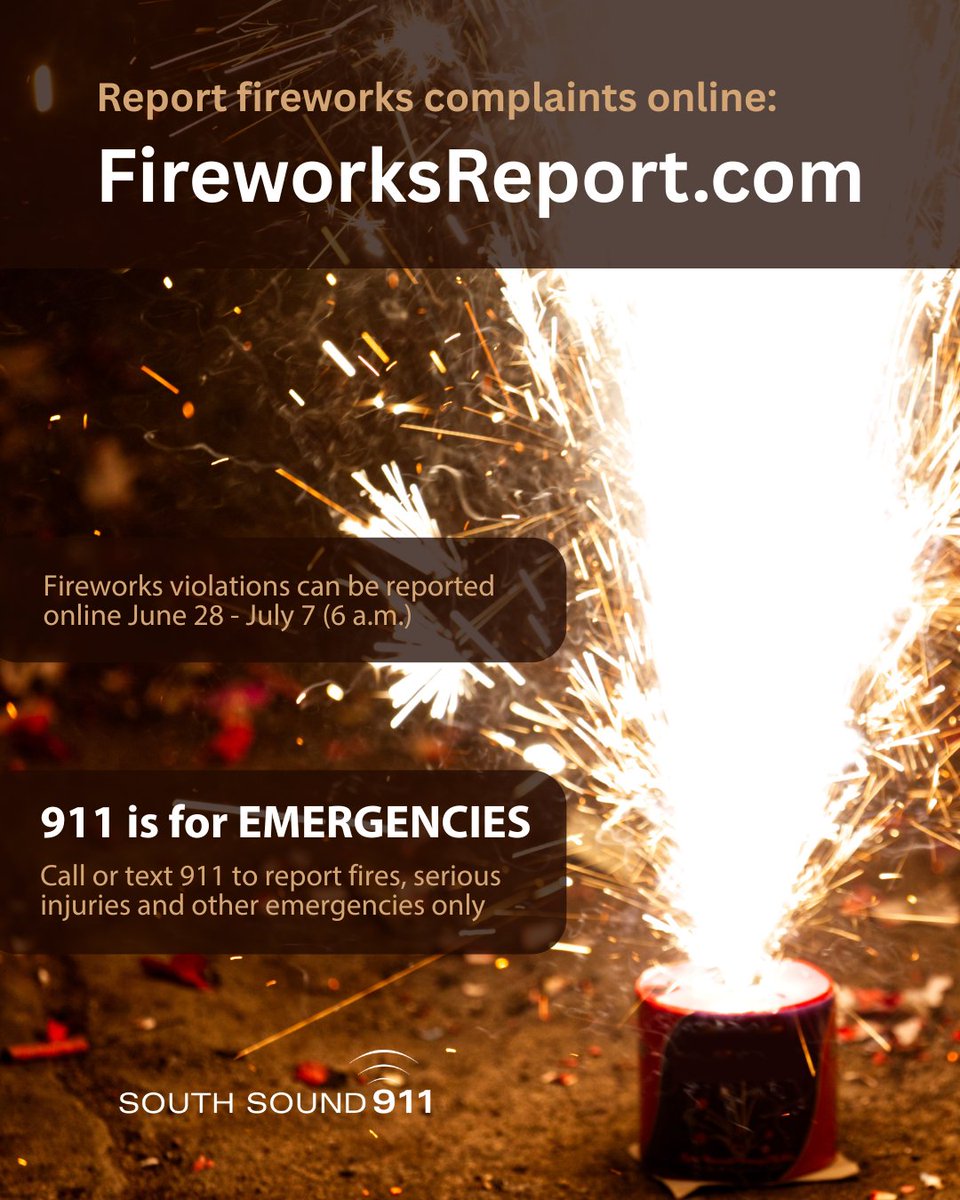 South Sound 911 tweet media