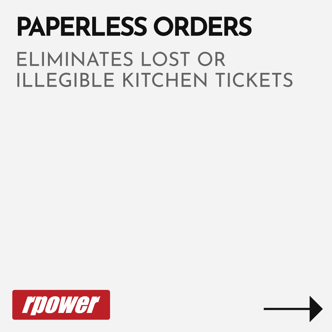 RPOWERPOS's tweet image. 👨‍🍳 Orders flying in? RPOWER’s Kitchen Display System keeps your back-of-house in sync. From coursing to custom routing, every ticket is clear, timed, and right where it needs to be.
🔥Ditch the paper. Streamline your kitchen. 
#RPOWERPOS #KitchenDisplaySystem #KDS #RestaurantTech