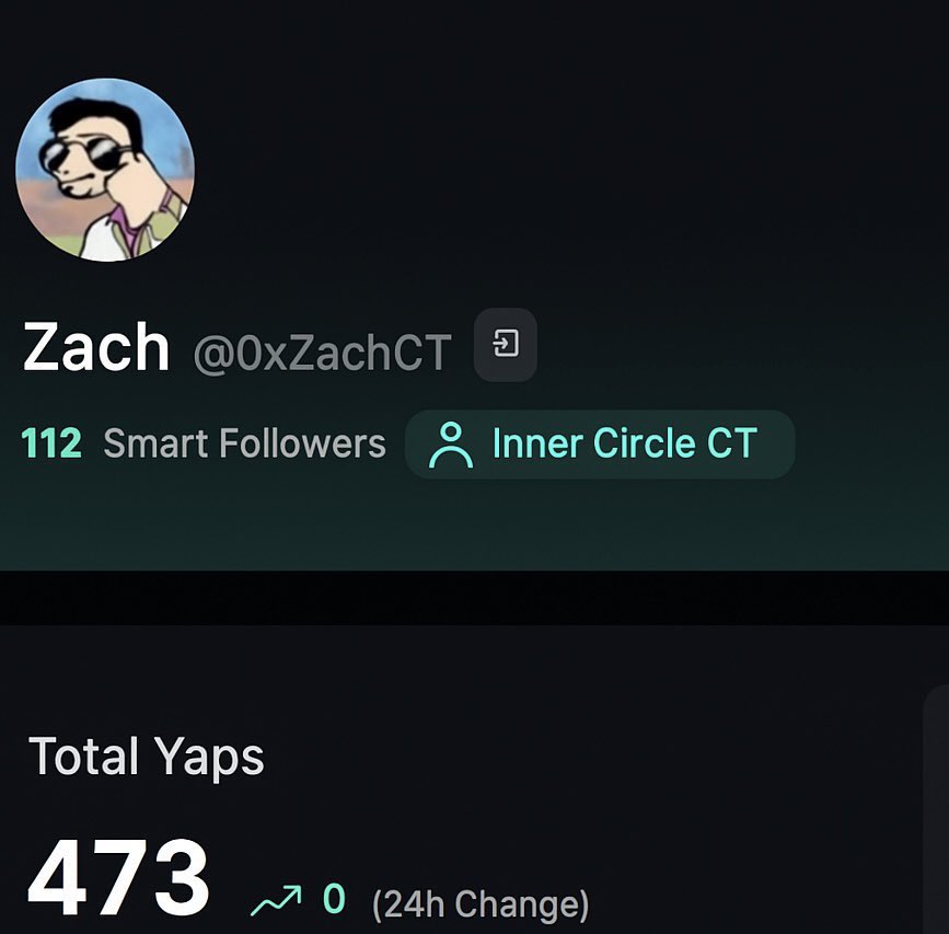 Zach (@0xzachct) on Twitter photo Is your <a href="/KaitoAI/">Kaito AI 🌊</a> account still at 0 smart followers?
Reply below, and I’ll follow you 🤝 Is your <a href="/KaitoAI/">Kaito AI 🌊</a> account still at 0 smart followers?
Reply below, and I’ll follow you 🤝