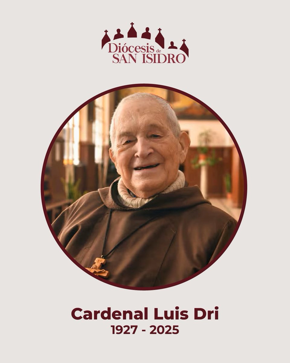 La diócesis de San Isidro se une en oración a la iglesia de la arquidiócesis de Buenos Aires rezando por el eterno descanso del querido cardenal Luis Dri y
dando gracias a Dios por su ministerio.
<a href="/arzbaires/">Arzobispado de Buenos Aires</a> <a href="/oscar_ojea/">Oscar Ojea</a>