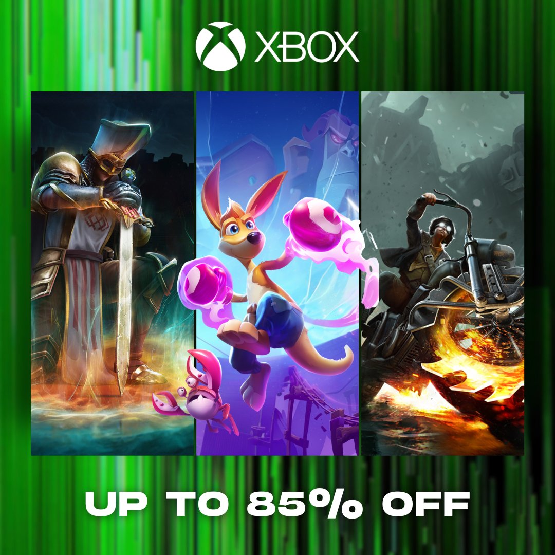 Save up to 85% on our games on <a href="/Xbox/">Xbox</a>! Grab our full lineup on sale now - but hurry, the deals end July 7th! 🕹️