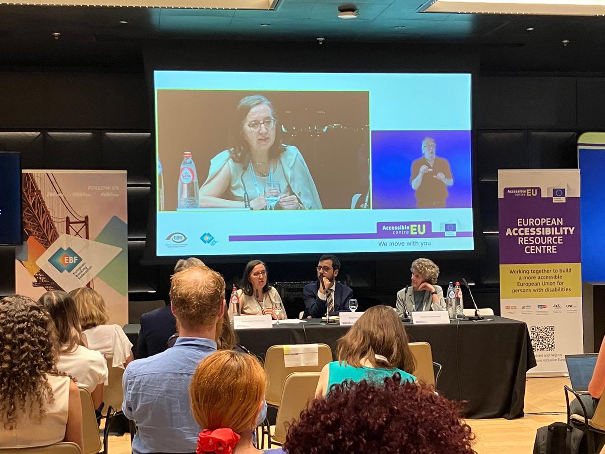 NDAIreland's tweet image. Our @CEUD_NDA is represented in Brussels today at an #AccessibleEU event on improving the accessibility of banking services.
The #EAA, which entered into force over the weekend, will play an important role in shaping inclusive banking.
Read more here: nda.ie/accessibility/…
