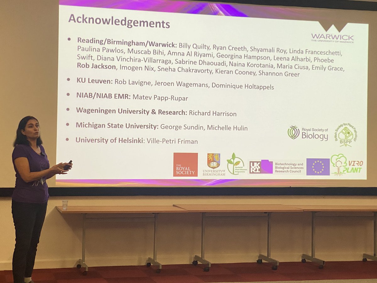 Liz Rylott (@lizrylott) on Twitter photo Excellent talk from <a href="/MojganRabiey/">Mojgan Rabiey</a> <a href="/warwickuni/">University of Warwick</a> using phage to control bacterial pathogens in crops. Lots of tutorial questions from enthusiastic plant-curious (and future plant sci leaders ‘n shaker) students at <a href="/GatsbyPlantScEd/">Gatsby Plant Science Education Programme</a>
#GPSSS Excellent talk from <a href="/MojganRabiey/">Mojgan Rabiey</a> <a href="/warwickuni/">University of Warwick</a> using phage to control bacterial pathogens in crops. Lots of tutorial questions from enthusiastic plant-curious (and future plant sci leaders ‘n shaker) students at <a href="/GatsbyPlantScEd/">Gatsby Plant Science Education Programme</a>
#GPSSS
