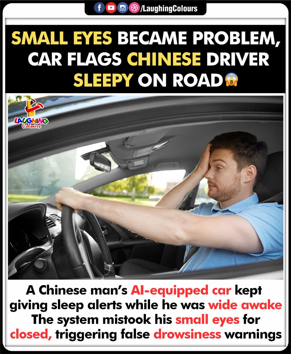 LaughingColours's tweet image. When AI Gets It Wrong 📷
#techfailmoment #aierrors #drowsybutawake #biasedsystems #automatedoops #notsointelligent
