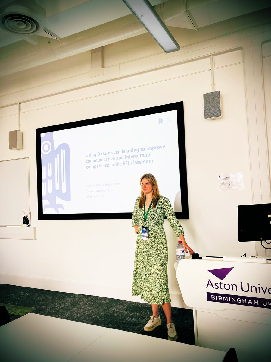 Stefan Diemer (@diemerstefan) on Twitter photo Ready for the morning sessions <a href="/CL2025Conf/">Corpus Linguistics Conference 2025</a> 📚🎓 This time the choice is easy, with our very own talk on using corpora in the EFL classroom with <a href="/CaroCareli/">Caroline Collet</a> , data-driven learning in context & teacher development. Still would have liked to see all the others, though! 😬 #cl2025 Ready for the morning sessions <a href="/CL2025Conf/">Corpus Linguistics Conference 2025</a> 📚🎓 This time the choice is easy, with our very own talk on using corpora in the EFL classroom with <a href="/CaroCareli/">Caroline Collet</a> , data-driven learning in context & teacher development. Still would have liked to see all the others, though! 😬 #cl2025