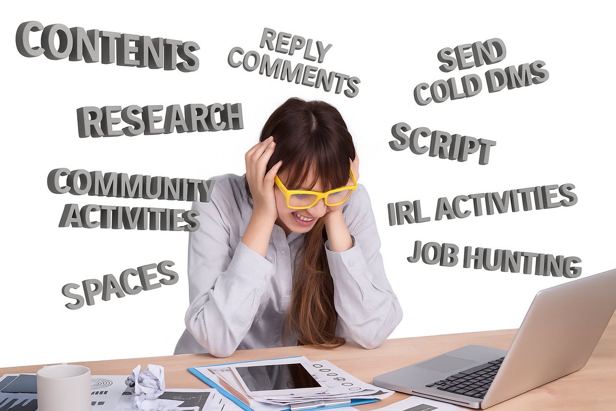 If your creativity feels like it's bleeding out but you still feel guilty for resting, then this one is for you.

Walk with me...

You might think the creator's burnout is mere exhaustion.

But it's not....

It's emotional fatigue wrapped in algorithm pressure.

It's showing up