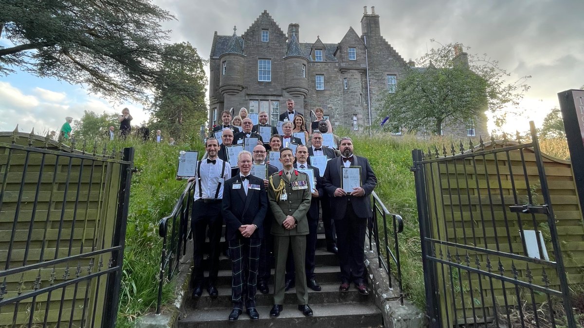 hrfca's tweet image. Employer organisations in the HRFCA-area received their Defence Employer Recognition Scheme (ERS) Silver Awards for 2025 during a ceremony held at @museumbw in Perth: hrfca.co.uk/public-news/20…. The ERS Silver Awards were presented by Naval Regional Commander Scotland & Northern…