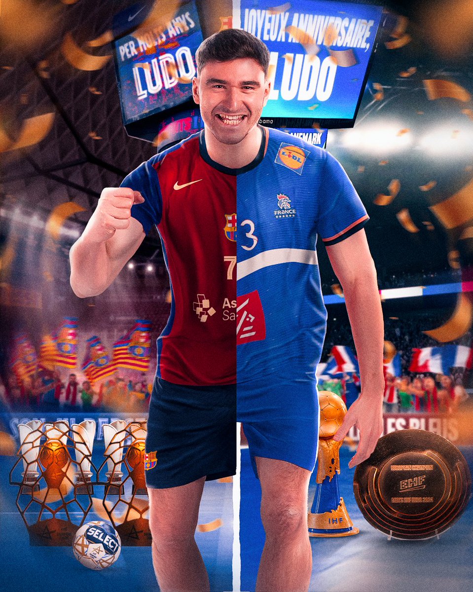 EHF EURO (@ehfeuro) on Twitter photo ๐๐ข๐ฌ๐๐จ๐ซ ๐๐ก๐ก๐๐ฉ๐๐ฅ๐ฆ๐๐๐ฅ๐, ๐๐จ๐๐ข! ๐๐ฅณ Turning 29 and with an exciting season ahead! Join us wishing happy birthday to <a href="/LudovicFabregas/">Ludovic Fร bregas</a>! ๐ซ #ehfeuro2026 #handball #hรฅndbold ๐๐ข๐ฌ๐๐จ๐ซ ๐๐ก๐ก๐๐ฉ๐๐ฅ๐ฆ๐๐๐ฅ๐, ๐๐จ๐๐ข! ๐๐ฅณ Turning 29 and with an exciting season ahead! Join us wishing happy birthday to <a href="/LudovicFabregas/">Ludovic Fร bregas</a>! ๐ซ #ehfeuro2026 #handball #hรฅndbold