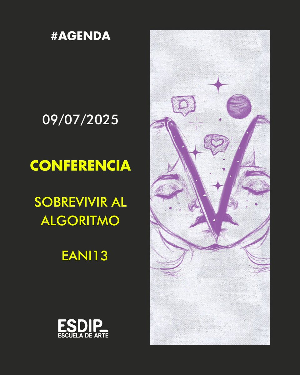 Conferencia de <a href="/Eani13/">Stephanie</a>, copropietaria de @murloktattoo en ESDIP sobre redes sociales enfocadas al tatuaje. 9 de julio a las 11:30h. Más información y cómo apuntarse en: 

esdip.com/blog-escuela-d…

#esdip #escueladearte #tattoo #socialmedia #conferencia