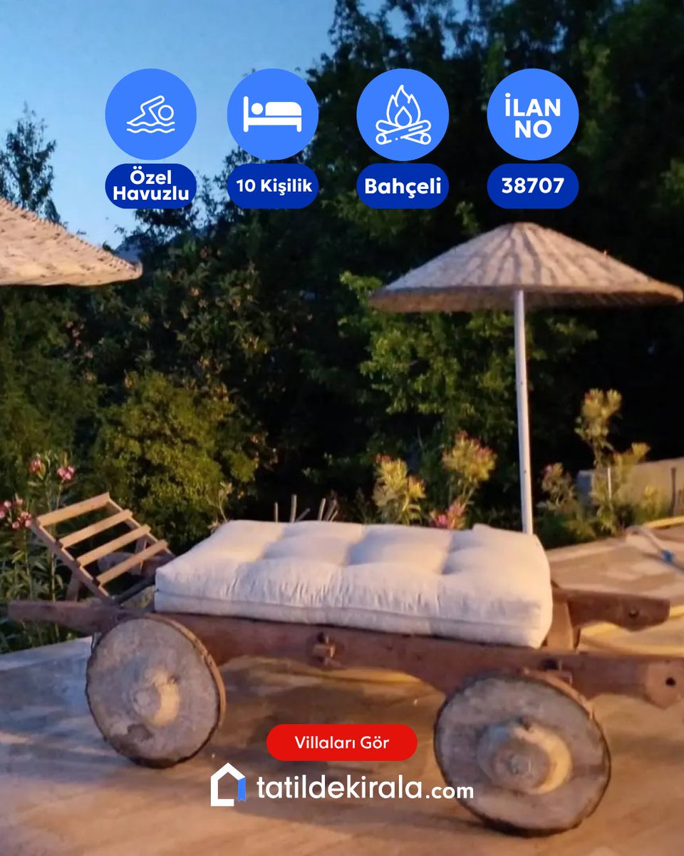 🌿 Doğayla İç İçe, Lüks Bir Kaçamak Köyceğiz’de Sizi Bekliyor! 🌙
Doğanın kalbinde huzur arayanlar için özel havuzlu ve geniş bahçeli bu konforlu villa, Muğla Köyceğiz’in eşsiz manzarasıyla birleşiyor…
🏞️ Manzaranın Tadını Çıkar: Göl ve doğa manzarası eşliğinde dingin bir tatil
