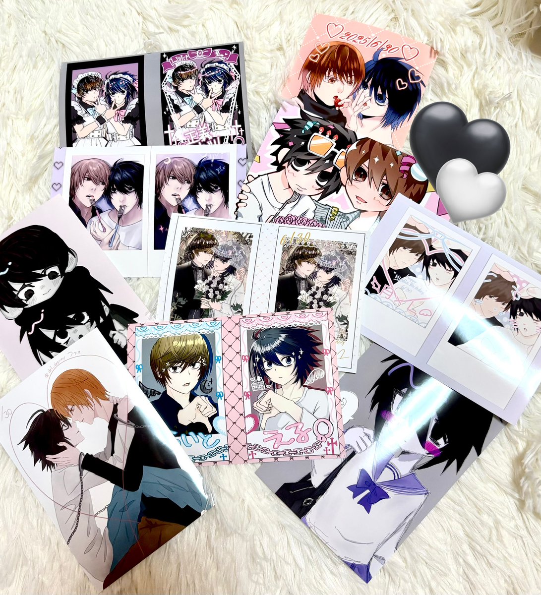 #月LまんなかBD企画2025 
皆さまのイラストを印刷させて頂きました💖💖💖
手元に残るネップリは幸せです😢✨
素敵な企画に参加できてとても楽しかったです💖✨