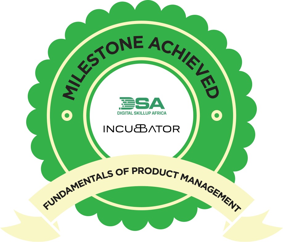 Folydis's tweet photo. Milestone Unlocked!

I just completed the Fundamentals of Product Management under the DSA Incubator Program — proudly sponsored by RCCG to celebrate Pastor E.A. Adeboye's birthday.

#ProductManagement #DSAIncubator #RCCG #TechForChrist #MilestoneAchieved
#SabiProgrammers #CEDI https://t.co/A251wVMExv